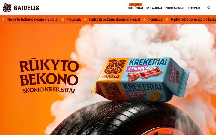 Képernyőkép: gaidelisklasika.lt