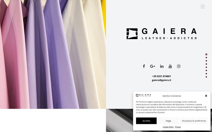 Screenshot of gaiera.it