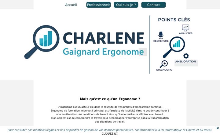 Screenshot von gaignard-ergonome.com