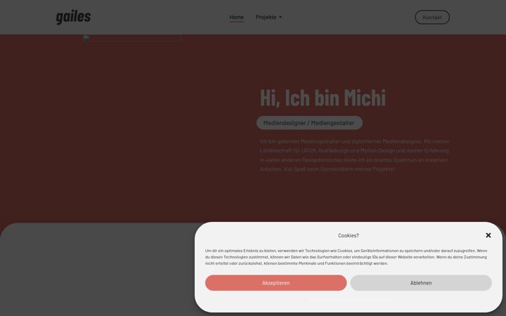 Screenshot of gaile.website