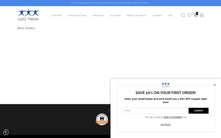 Screenshot of gailhelen.com