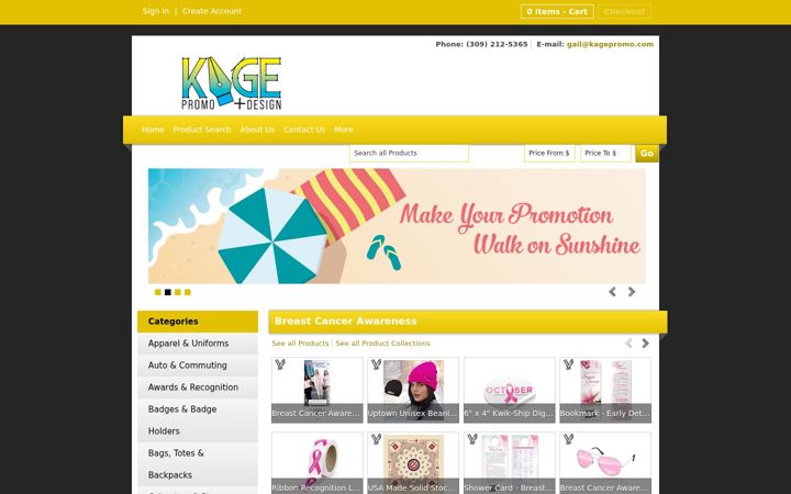 Screenshot of gaillemansales.com