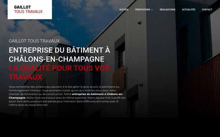Screenshot of gaillot-tous-travaux.fr