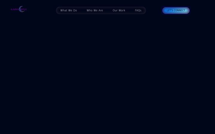 Screenshot of gainsciple.com