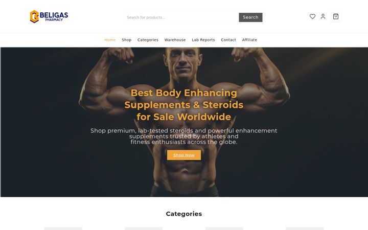 Screenshot of gainzone.shop