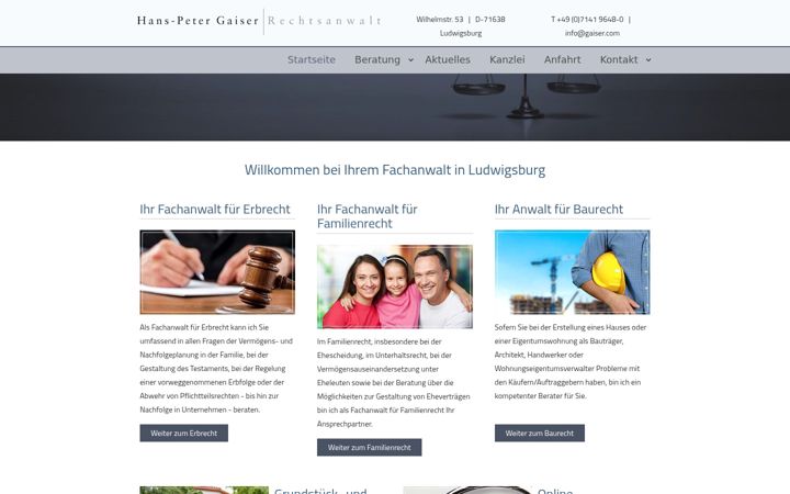 Screenshot of gaiser.com