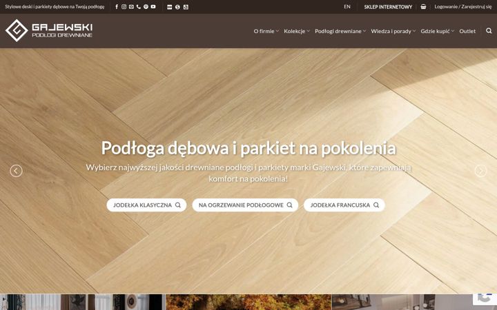 Screenshot of gajewski.com.pl