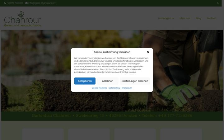 Screenshot of gala-chahrour.com