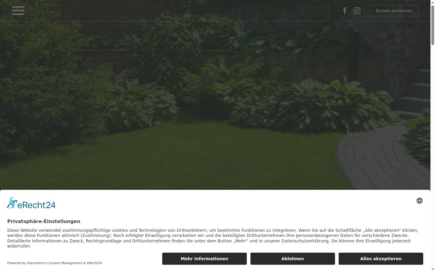 Screenshot tal-banner tal-kunsens muri qabel kwalunkwe interazzjoni