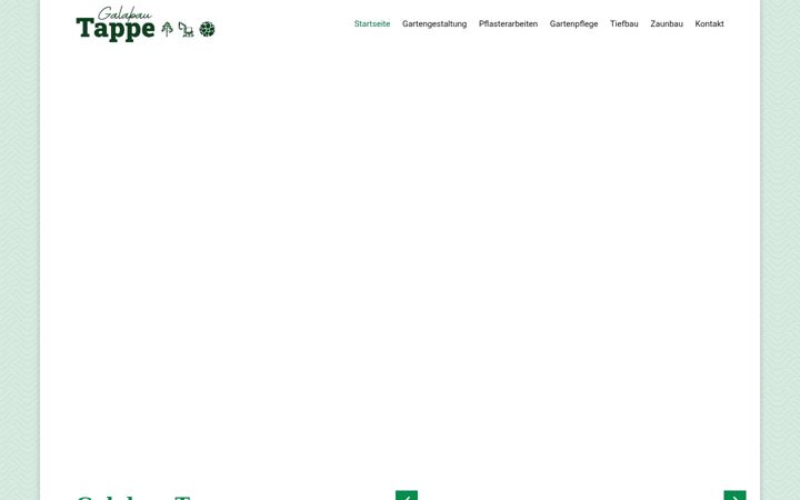 Screenshot του galabau-tappe.de