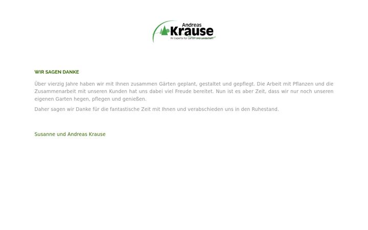 Screenshot of galabaukrause.de