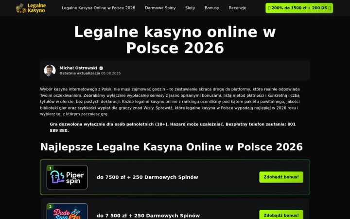 Screenshot of galactis.pl