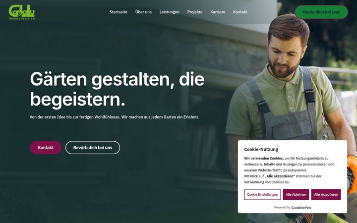 Screenshot of galalu.eu