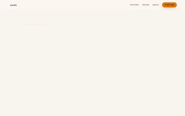 Screenshot of galarise.com