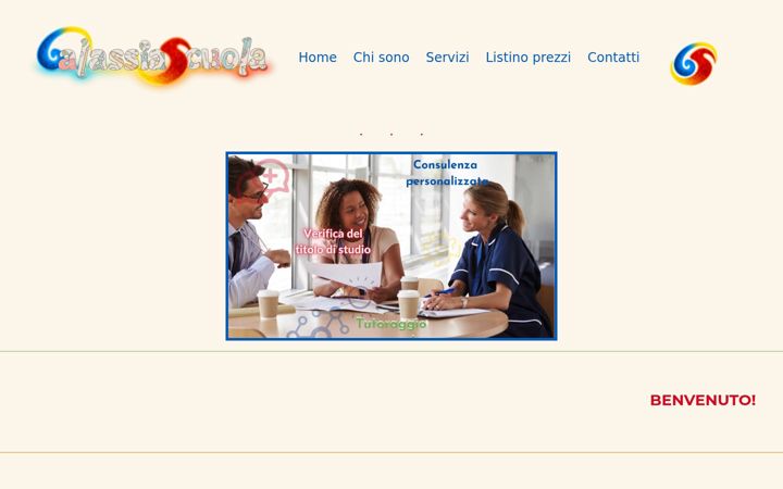 Screenshot of galassiascuola.com