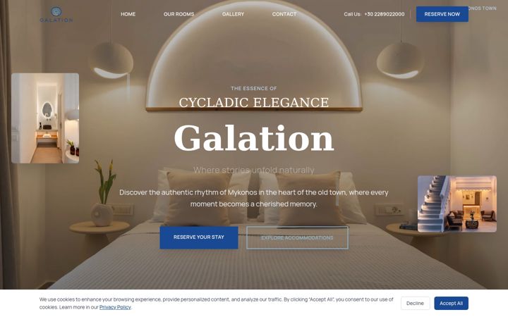 Screenshot of galation.gr