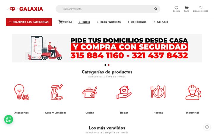 Screenshot of galaxiadelplastico.com