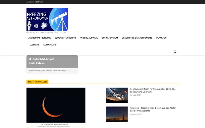 Screenshot of galaxie.digital