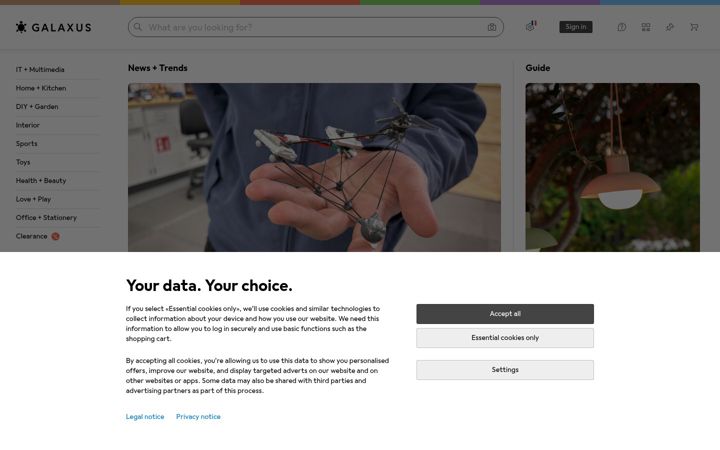 Screenshot of galaxus.fr