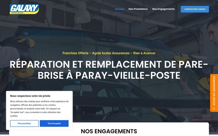 Screenshot of galaxy-parebrise.fr