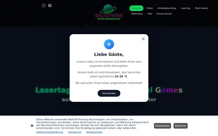 Screenshot of galaxy4fun.de