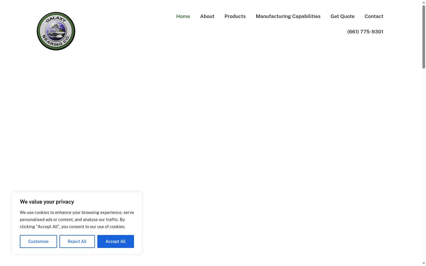 Screenshot des Einwilligungsbanners vor jeglicher Interaktion