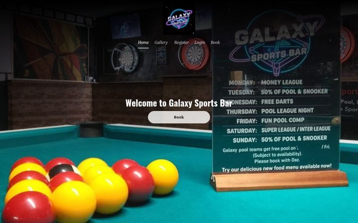 Screenshot of galaxytorquay.co.uk