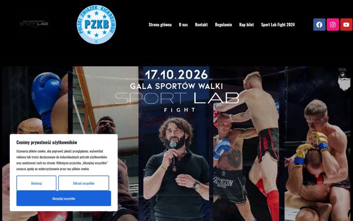 Screenshot of galazawodowa.pl