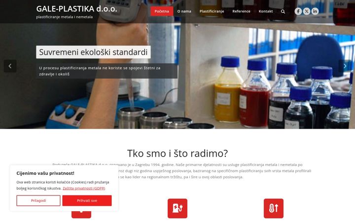 Screenshot of gale-plastika.eu