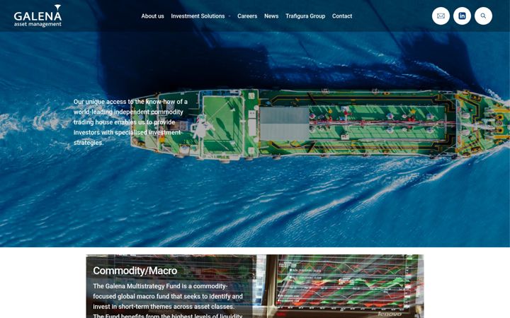 Screenshot of galena-invest.com