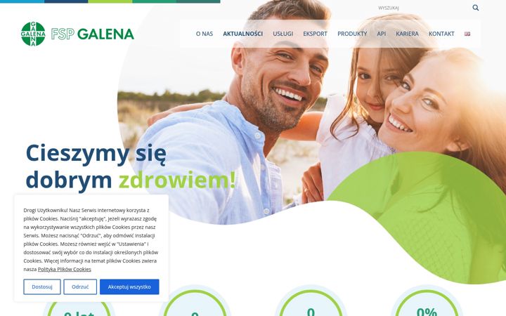 Screenshot of galena.pl