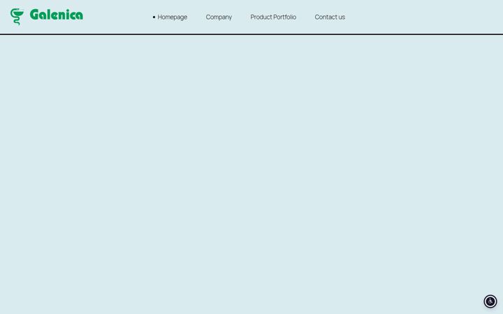 Screenshot of galenica.gr