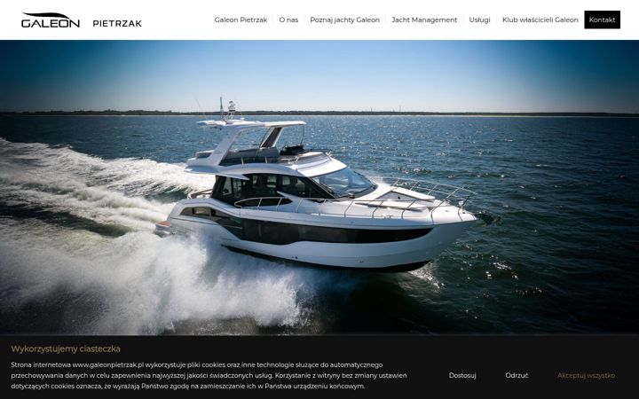 Screenshot of galeonpietrzak.pl