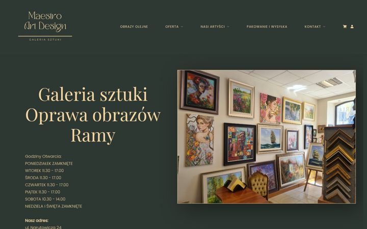 Screenshot of galeria-mad.pl