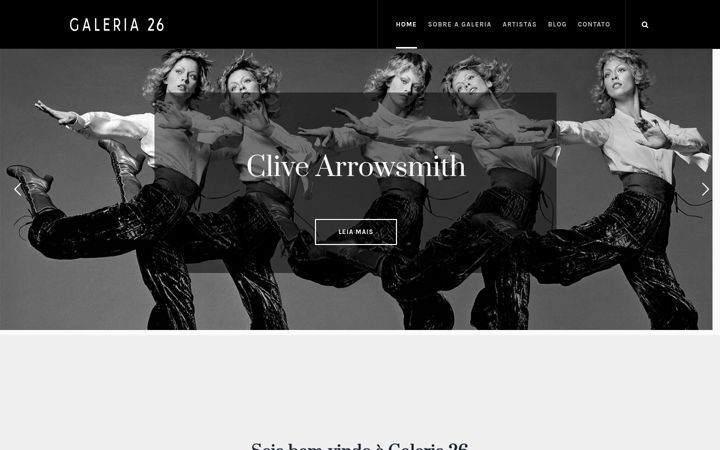 Screenshot of galeria26.com
