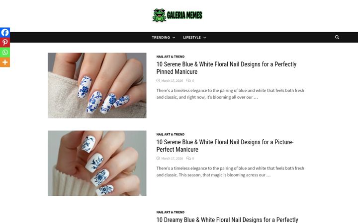 Screenshot of galeriamemes.com