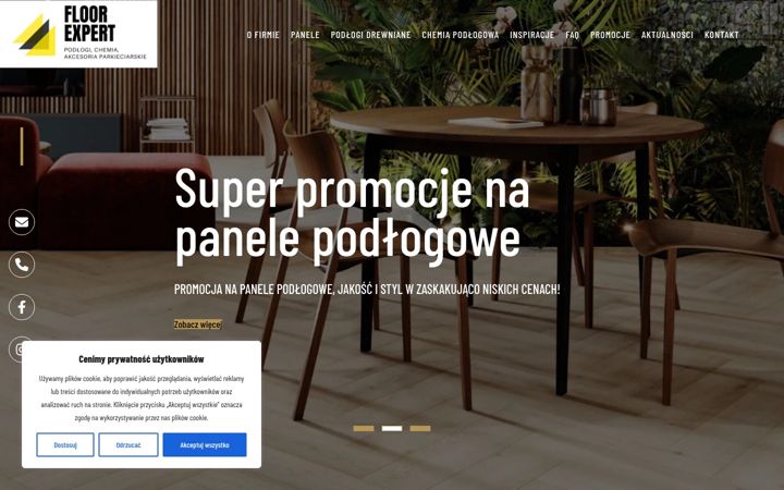 Screenshot of galeriapodlog.com