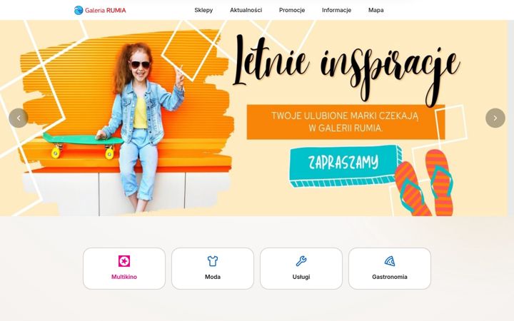 Screenshot of galeriarumia.com