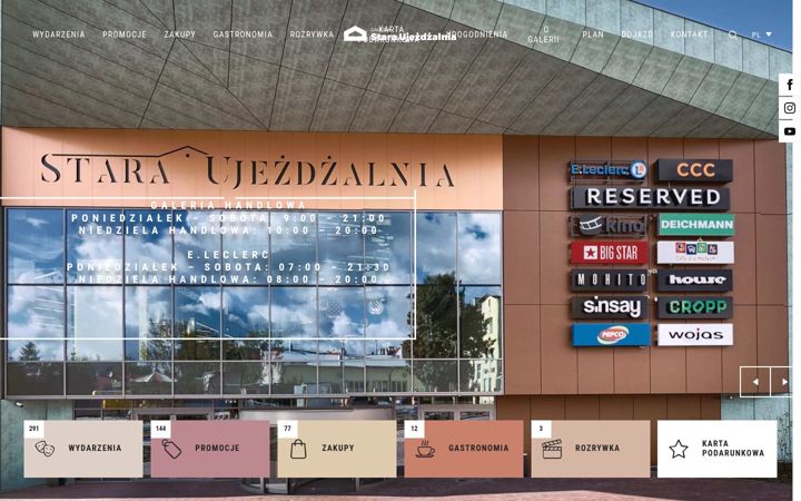 Screenshot of galeriastaraujezdzalnia.pl