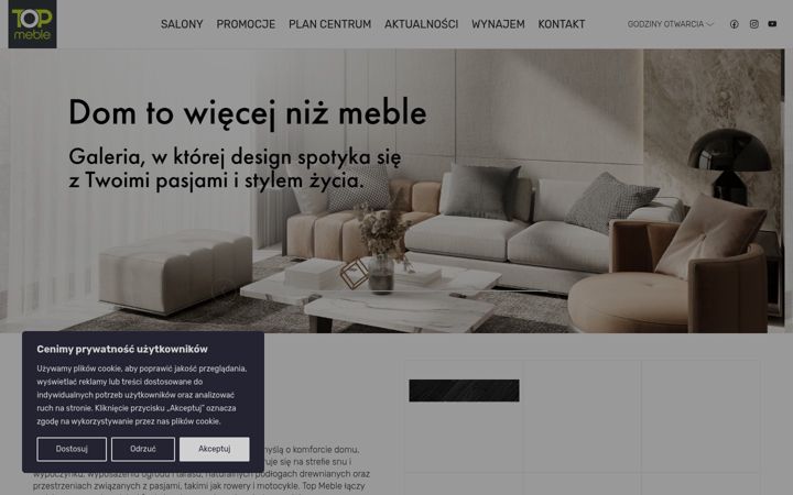 Screenshot of galeriatopmeble.pl