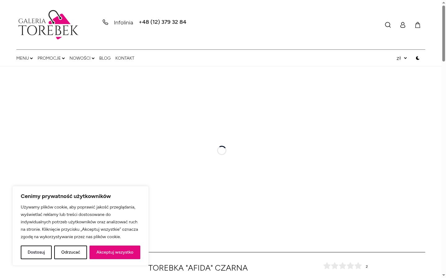 Screenshot van de toestemmingsbanner zoals getoond vóór enige interactie