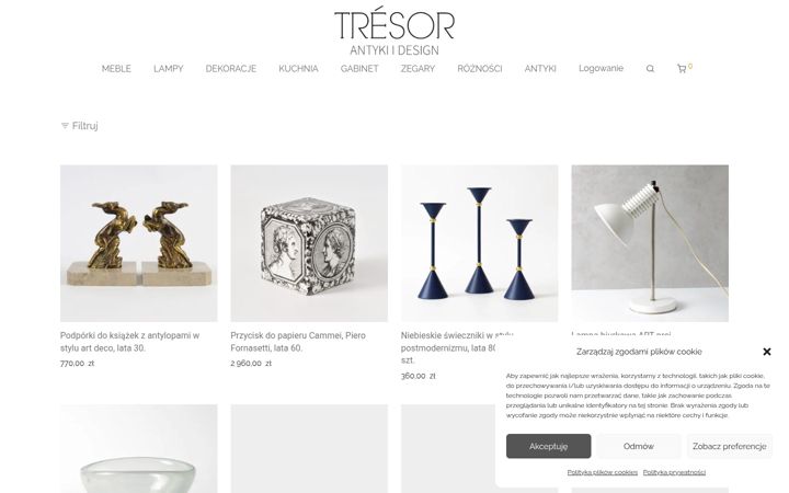 Screenshot of galeriatresor.pl