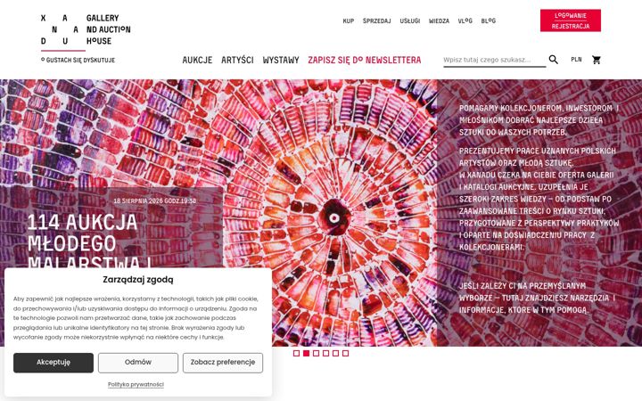 Screenshot of galeriaxanadu.pl