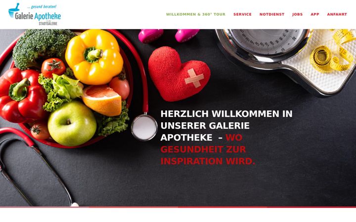 Screenshot of galerie-apotheken.de