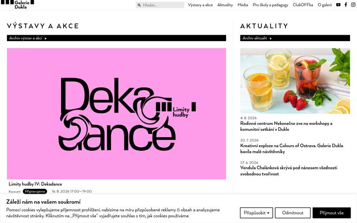Screenshot of galerie-dukla.cz