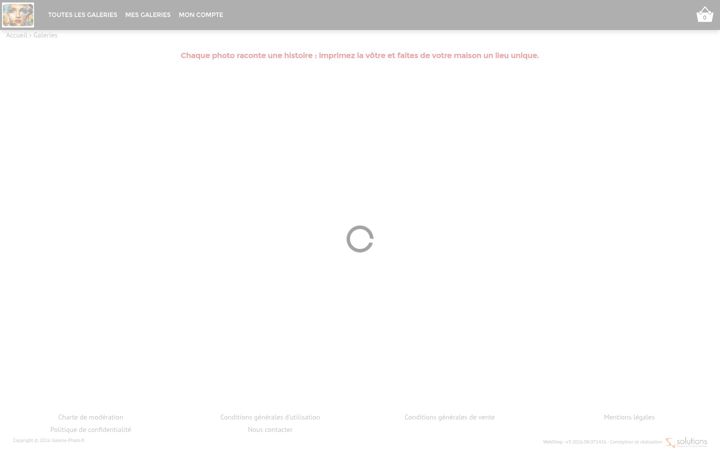 Screenshot of galerie-photo.fr