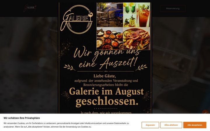 Screenshot of galerie-simmern.de