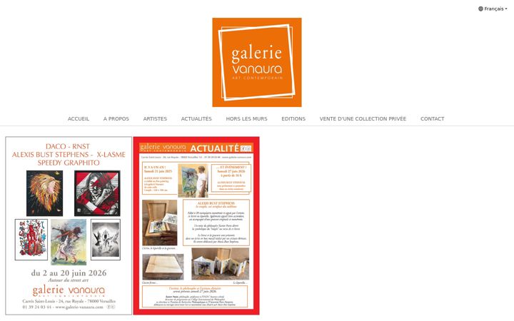 Screenshot of galerie-vanaura.com
