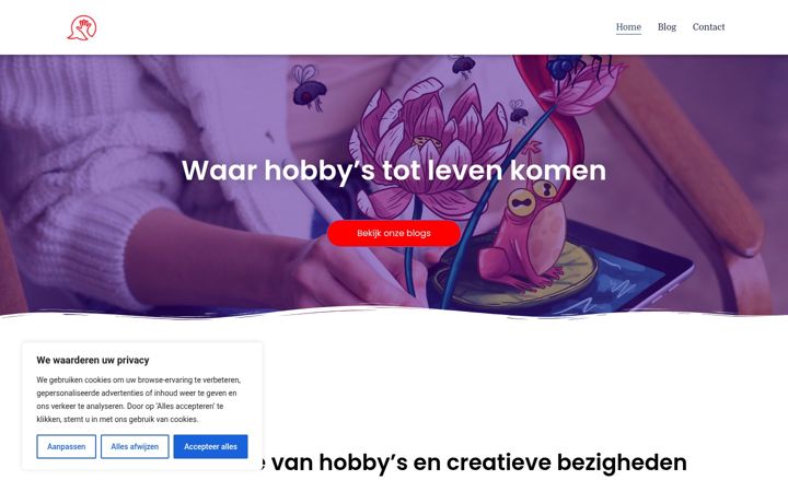 Screenshot of galerieaambeeld.nl