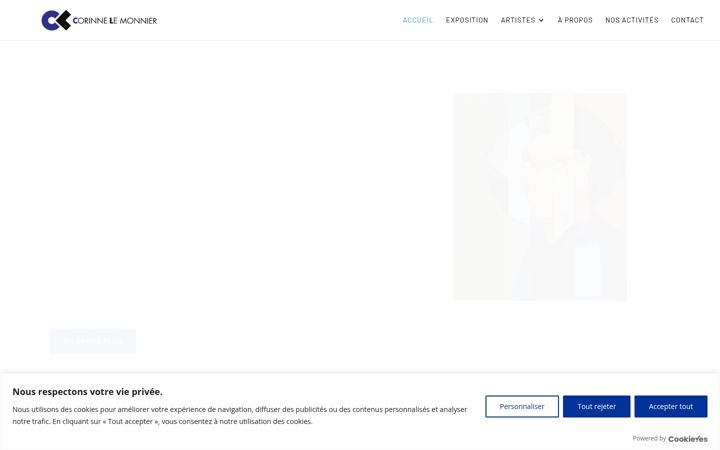 Screenshot of galeriecorinnelemonnier.com